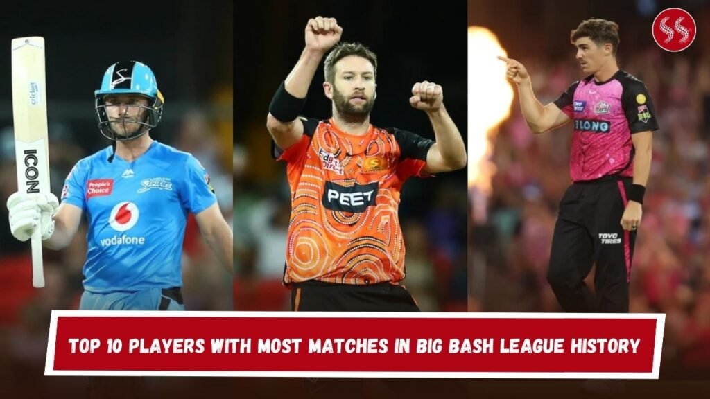 Top 10 Players With Most Matches in Big Bash League History