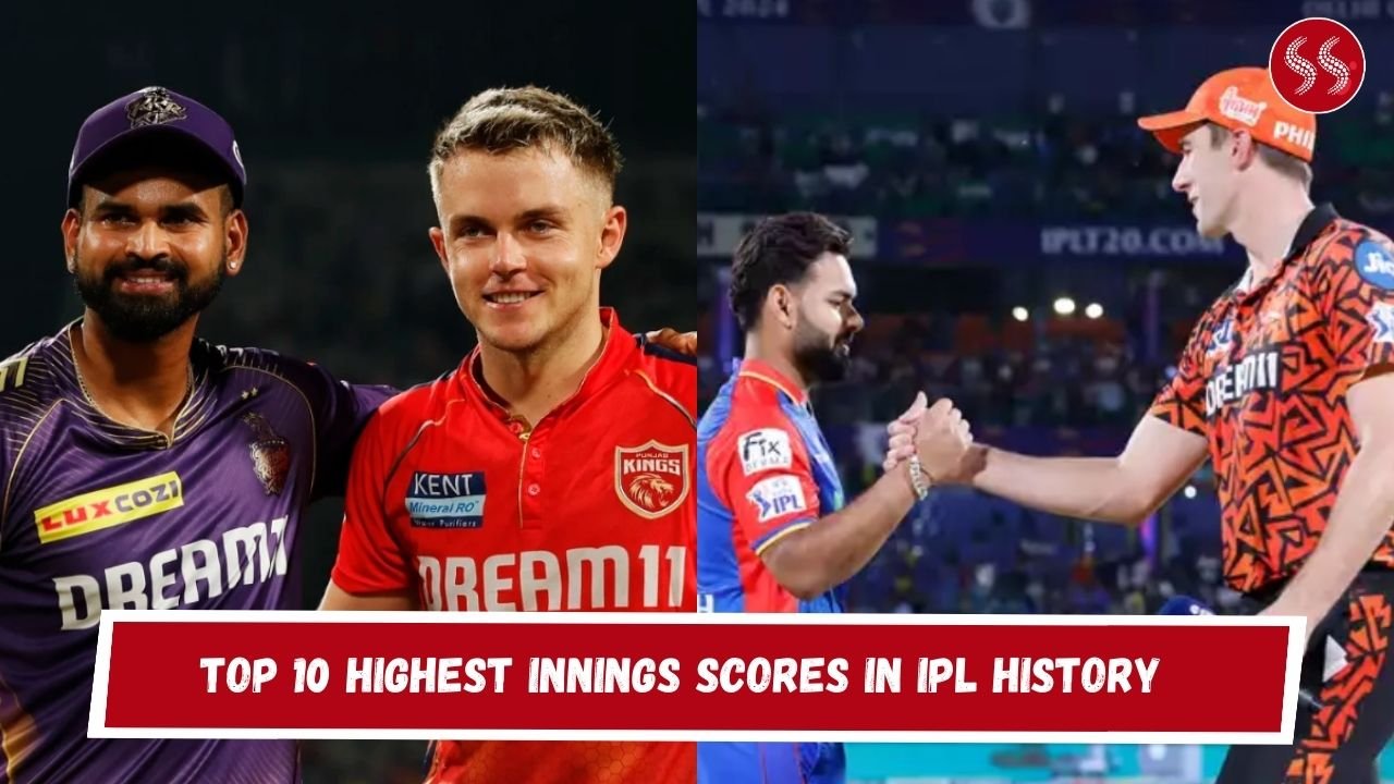 Top 10 Highest Innings Scores in IPL History