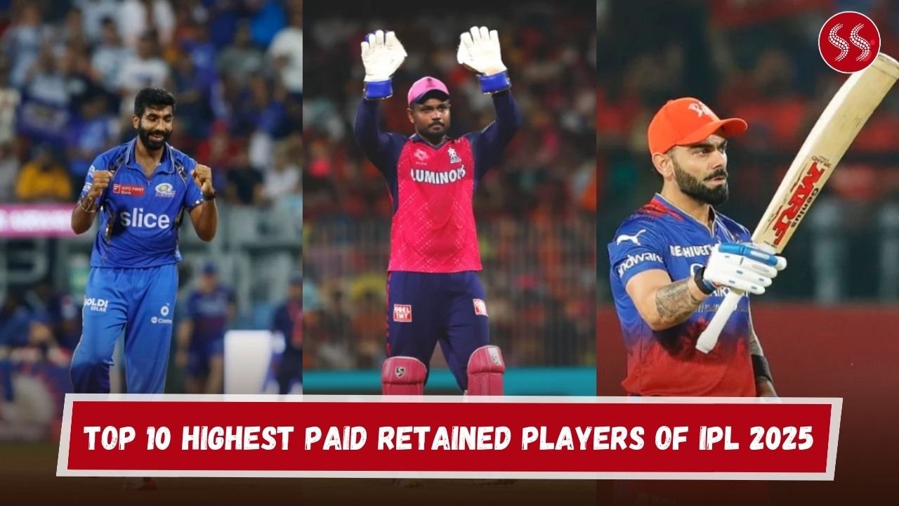 Top 10 Highest Paid Retained Players of IPL 2025