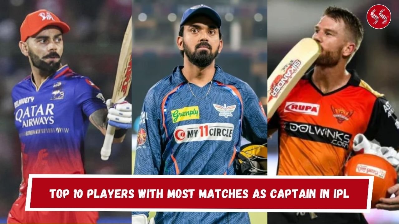 Top 10 Players With Most matches as Captain in IPL