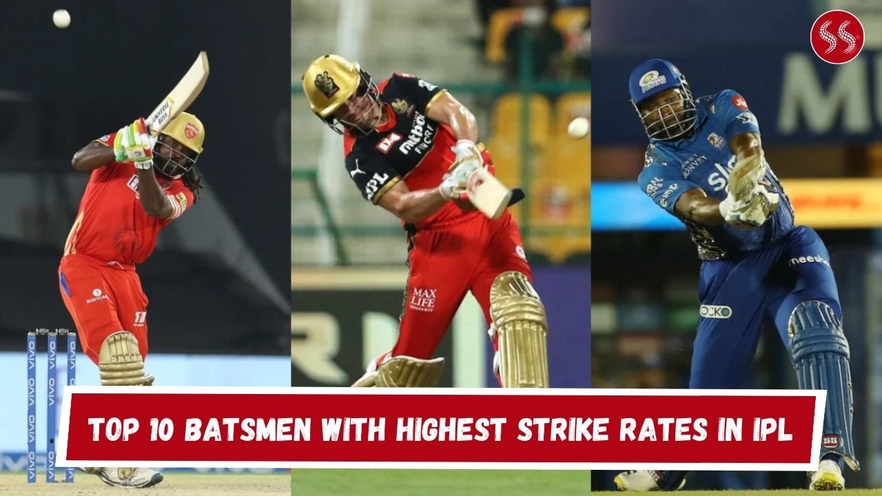 Top 10 Batsmen With Highest Strike Rates in IPL