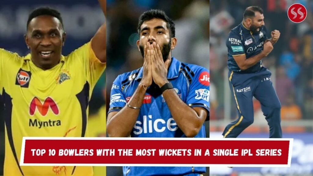 Top 10 Bowlers with the Most Wickets in a Single IPL Series