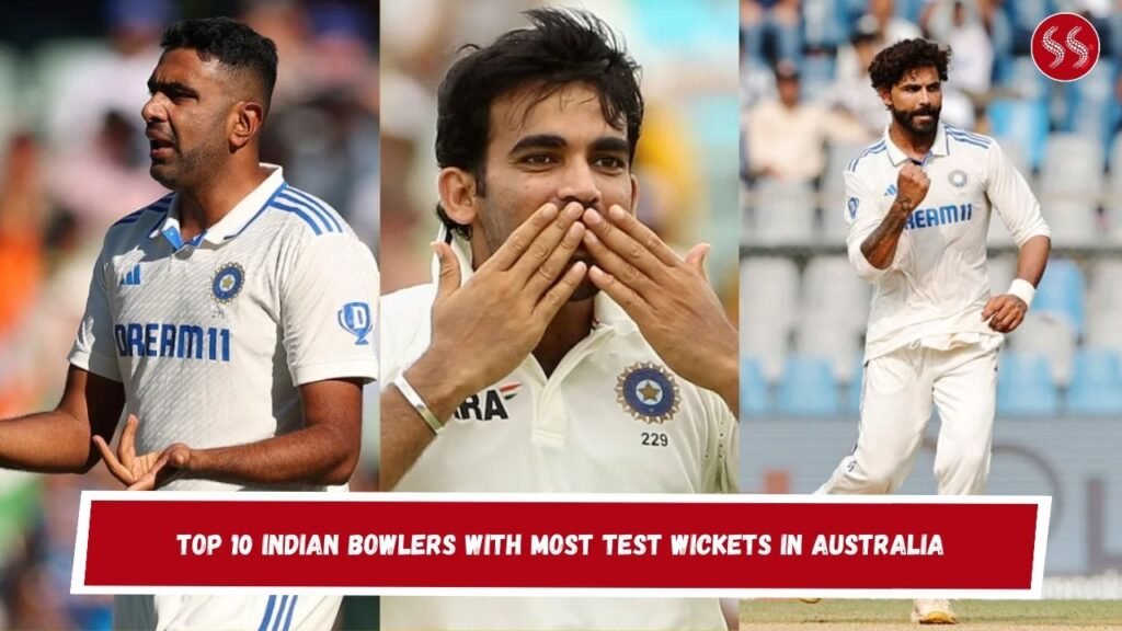 Top 10 Indian Bowlers With Most Test Wickets in Australia