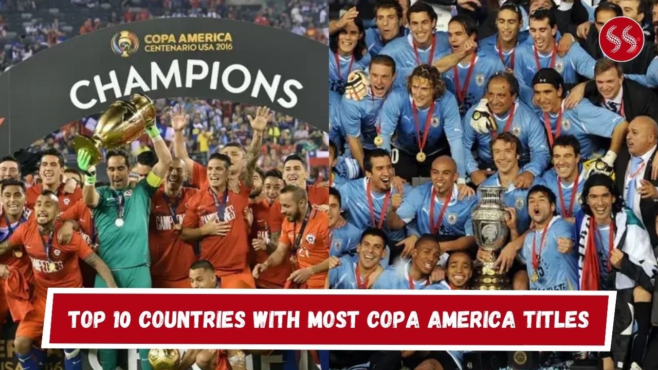 Top 10 Countries with Most Copa America Titles