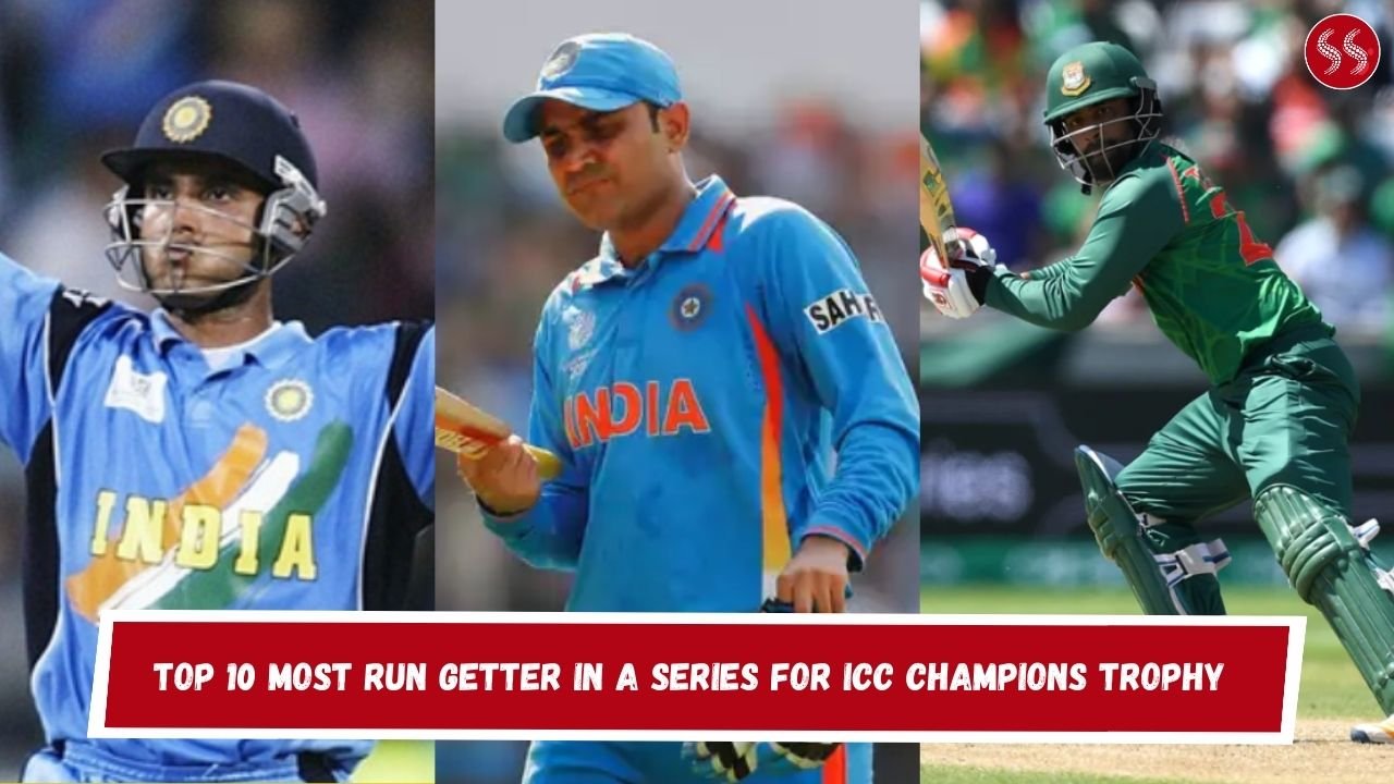 Top 10 Most Run-Getters in a Series for ICC Champions Trophy