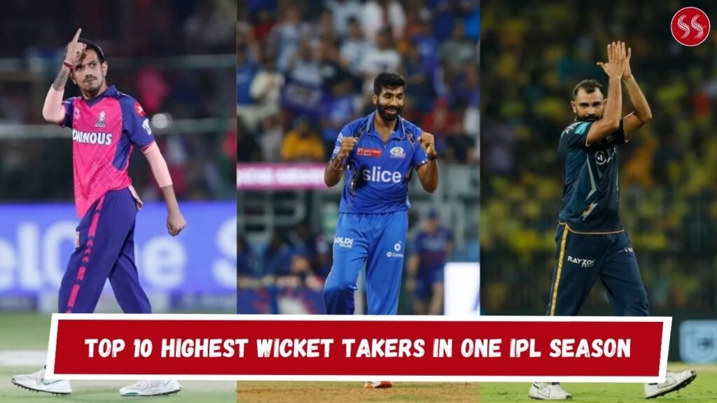 Top 10 Highest Wicket Takers in One IPL Season