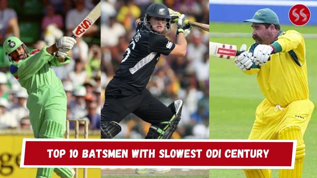 Top 10 Batsmen With Slowest ODI Century