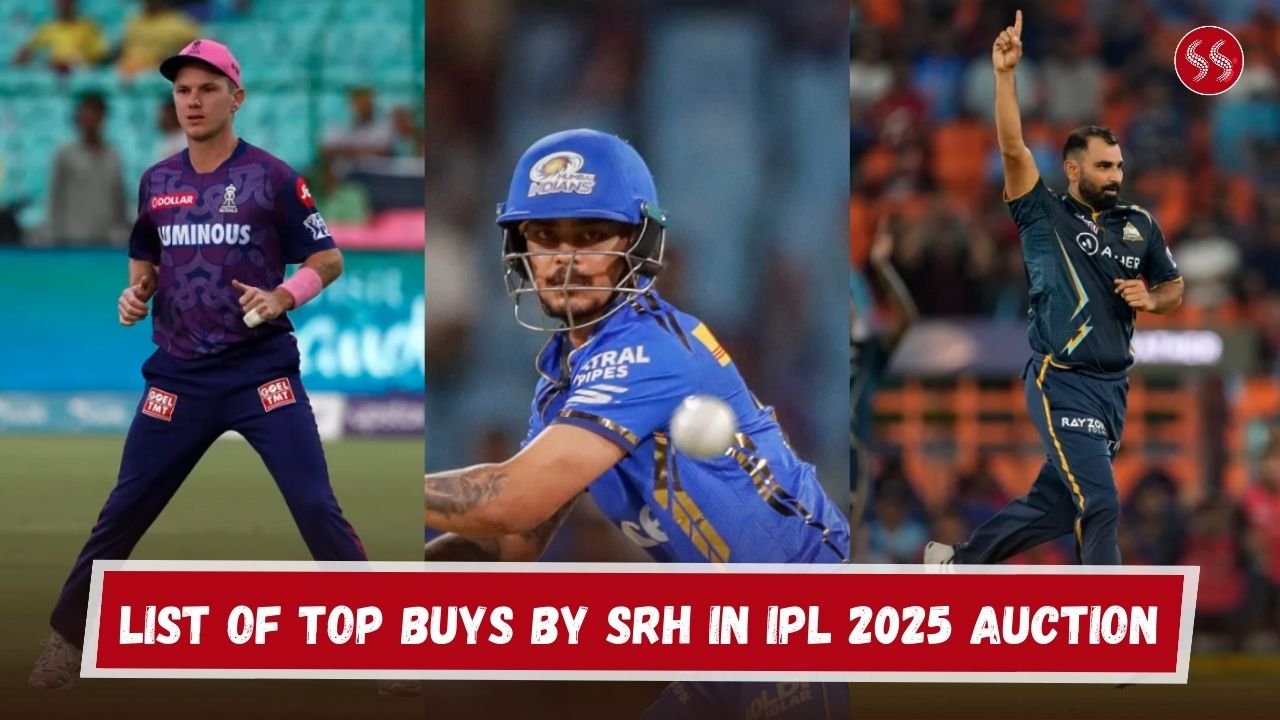 List of Top Buys by SRH in IPL 2025 Auction