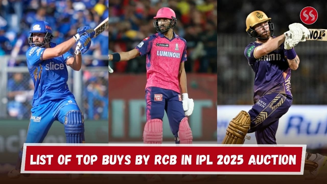 List of Top Buys by RCB in IPL 2025 Auction